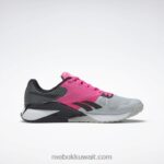 نقي رمادي 2 / وردي ذري / قلب أسود حذاء تدريب نانو 6000 Reebok 0NZ0F138 - Image 2