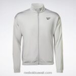 نقي رمادي 3 / أسود هوية ناقلات متماسكة سترة المسار Reebok 0NZ0F429 - Image 6