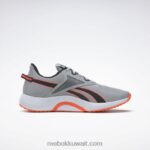 نقي رمادي 3 / الأساسية أسود / برتقالي مضيئة لايت بلس 3 أحذية ركض رجالية Reebok 0NZ0F1340 - Image 4