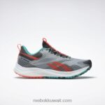 نقي رمادي 3 / تيل كلاسيكي / برتقالي حذاء الجري الرجالي Floatride Energy 4 Adventure Reebok 0NZ0F1089