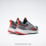 نقي رمادي 3 / تيل كلاسيكي / برتقالي حذاء الجري الرجالي Floatride Energy 4 Adventure Reebok 0NZ0F1089 - Image 6