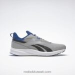 نقي رمادي 3 / رمادي نقي 8 / أزرق متجه حذاء جري رانر 4 4e للرجال Reebok 0NZ0F1198