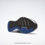 نقي رمادي 3 / رمادي نقي 8 / أزرق متجه حذاء جري رانر 4 4e للرجال Reebok 0NZ0F1198 - Image 5