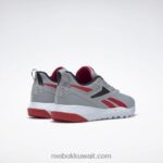 نقي رمادي 3 / كور أسود / أحمر متجه حذاء فليكساغون فورس 4 للرجال للتدريب Reebok 0NZ0F1335 - Image 4