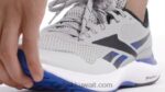نقي رمادي 3 / كور أسود / أزرق متجه أحذية الجري التي لا نهاية لها 3 للرجال Reebok 0NZ0F1172 - Image 2