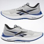 نقي رمادي 3 / كور أسود / أزرق متجه أحذية الجري التي لا نهاية لها 3 للرجال Reebok 0NZ0F1172 - Image 3