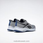 نقي رمادي 3 / كور أسود / أزرق متجه حذاء جري رانر 5 للرجال Reebok 0NZ0F1055 - Image 6