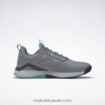 نقي رمادي 5 / رمادي نقي 2 / أزرق مخضر حذاء تدريب nanoflex Adventure tr للسيدات Reebok 0NZ0F952 - Image 2