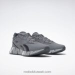 نقي رمادي 5 / رمادي نقي 7 / أسود أساسي حذاء zig dynamica 4 Reebok 0NZ0F220 - Image 3