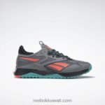 نقي رمادي 5 / كور أسود / أزرق مخضر كلاسيكي حذاء nano x2 tr Adventure للنساء Reebok 0NZ0F101