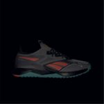 نقي رمادي 5 / كور أسود / أزرق مخضر كلاسيكي حذاء nano x2 tr Adventure للنساء Reebok 0NZ0F101 - Image 5