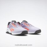واحة أرجوانية / برتقالية مضيئة / قلب أسود حذاء رياضي نسائي من nano x2 Reebok 0NZ0F43 - Image 4
