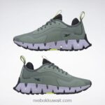 واحة تناغم خضراء / أساسية سوداء / أرجوانية حذاء نسائي من zig dynamica Adventure Reebok 0NZ0F71 - Image 9