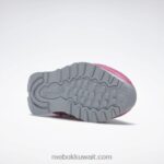 وردي أسترو / أبيض ftwr / رمادي بارد 2 حذاء ايمز جلدي كلاسيكي Reebok 0NZ0F375 - Image 5