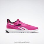 وردي فخور / كور أسود / أبيض ftwr حذاء فليكساجون فورس 4 نسائي للتدريب Reebok 0NZ0F341 - Image 2
