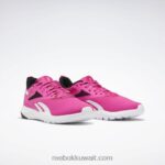 وردي فخور / كور أسود / أبيض ftwr حذاء فليكساجون فورس 4 نسائي للتدريب Reebok 0NZ0F341 - Image 3