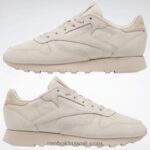 ecru ناعم أحذية نسائية جلدية كلاسيكية Reebok 0NZ0F288 - Image 9