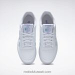 ftwr أبيض / أرجواني توهج / البط البري الكلاسيكي حذاء نسائي كلوب سي 85 نباتي Reebok 0NZ0F261 - Image 6