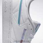 ftwr أبيض / أرجواني توهج / البط البري الكلاسيكي حذاء نسائي كلوب سي 85 نباتي Reebok 0NZ0F261 - Image 7