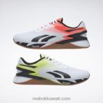 ftwr أبيض / برتقالي مضيئة / أصفر حامض شمسي أحذية nano x3 Reebok 0NZ0F25 - Image 3