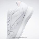 ftwr أبيض / بورسلين وردي الأحذية الجلدية الكلاسيكية sp للنساء Reebok 0NZ0F315 - Image 11