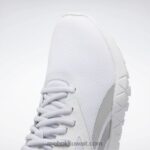 ftwr أبيض / رمادي نقي 2 / فضي ميت. حذاء فليكساجون فورس 4 نسائي للتدريب Reebok 0NZ0F263 - Image 7