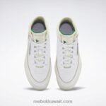 ftwr أبيض / طباشير / أخضر غامق نادي ج جيو منتصف أحذية نسائية Reebok 0NZ0F61 - Image 8