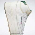 ftwr أبيض / طباشير / أخضر غامق نادي ج جيو منتصف أحذية نسائية Reebok 0NZ0F61 - Image 9