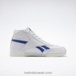 ftwr أبيض / طباشير / أزرق متجه نادي c 85 حذاء هاي هاي Reebok 0NZ0F378 - Image 2