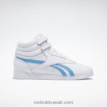 ftwr أبيض / وردي توهج / أكوا مشع f / s مرحبا أحذية نسائية Reebok 0NZ0F923