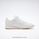 FTWWR أبيض / رمادي نقي 3 / ريبوك صمغ مطاطي -03 أحذية جلدية كلاسيكية Reebok 0NZ0F26 - Image 4