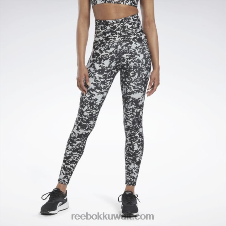 نحيف أسود لوكس 2.0 طماق سفاري البقع الحديثة Reebok 0NZ0F472