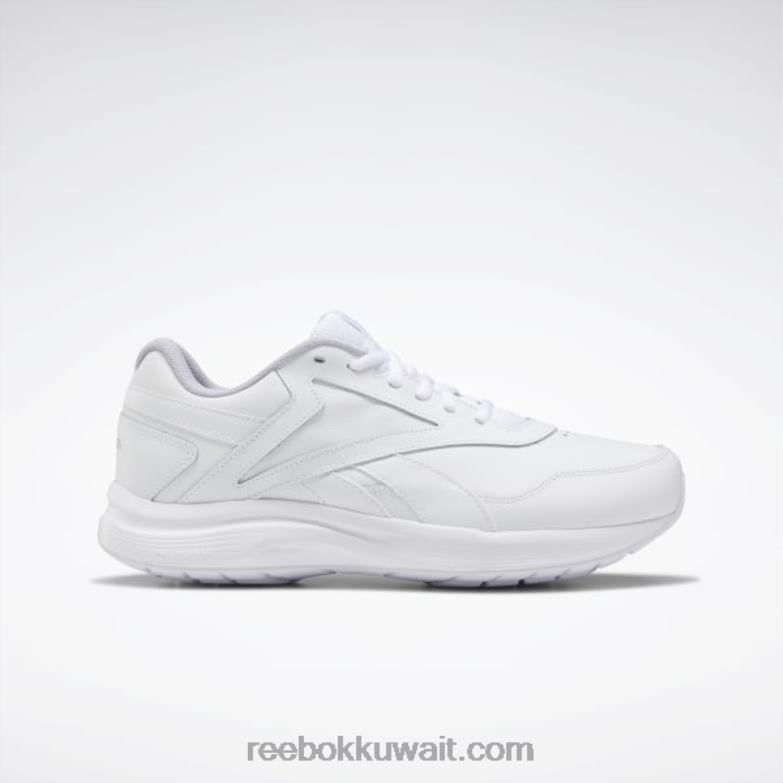 أبيض / رمادي بارد 2 / ملكي جامعي المشي أحذية فائقة 7 dmx max للرجال واسعة للغاية Reebok 0NZ0F1067