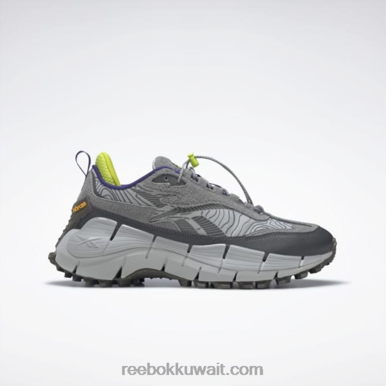 رمادي نقي 3 / رمادي نقي 5 / رمادي نقي 7 حذاء zig kinetica 2.5 حافة Reebok 0NZ0F104