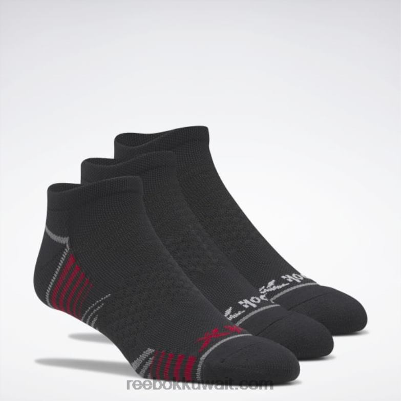 متعدد جوارب نايلون منخفضة الأداء 3 أزواج Reebok 0NZ0F1368