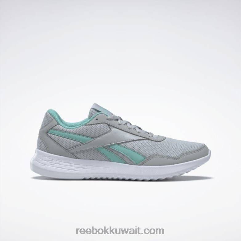 نقي رمادي 3 / أزرق مخضر شبه كلاسيكي / أبيض فاتح حذاء انرجين لايت للجري للنساء Reebok 0NZ0F932