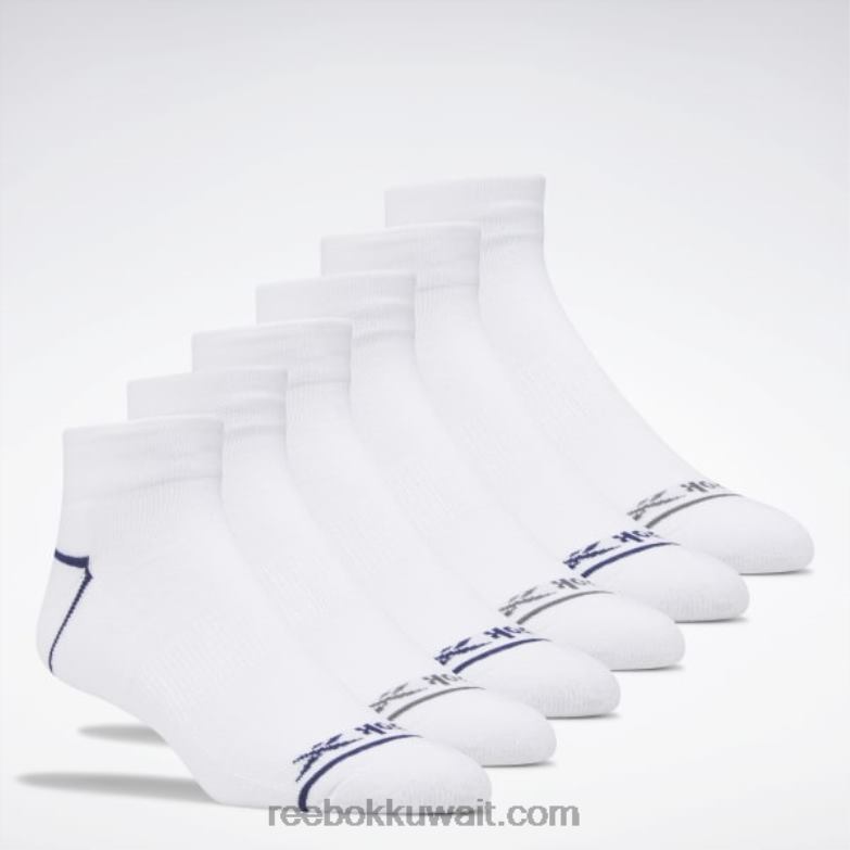 متعدد 6 أزواج من الجوارب الأساسية Reebok 0NZ0F1367