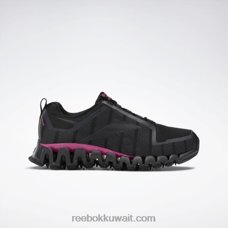 أسود / رمادي بارد 7 / وردي حذاء زيجويلد تريل 6 نسائي Reebok 0NZ0F369