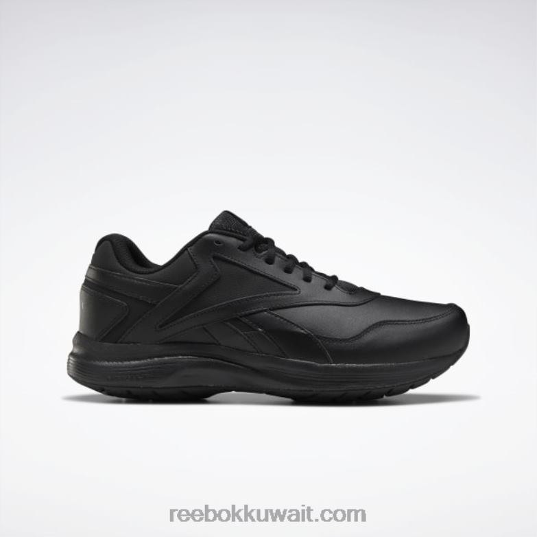 أسود / رمادي بارد / ملكي جامعي المشي أحذية فائقة 7 dmx max للرجال واسعة للغاية Reebok 0NZ0F1045