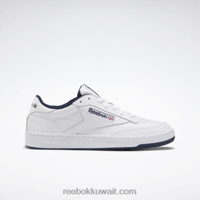 أبيض / كحلي نادي سي 85 حذاء رجالي Reebok 0NZ0F1033