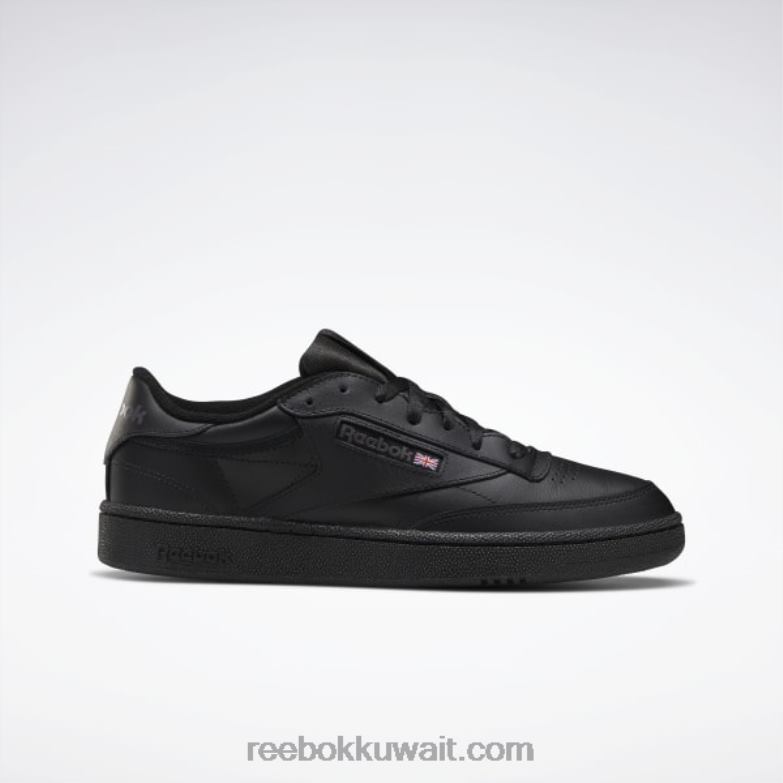 أسود / فحم نادي سي 85 حذاء رجالي Reebok 0NZ0F1048