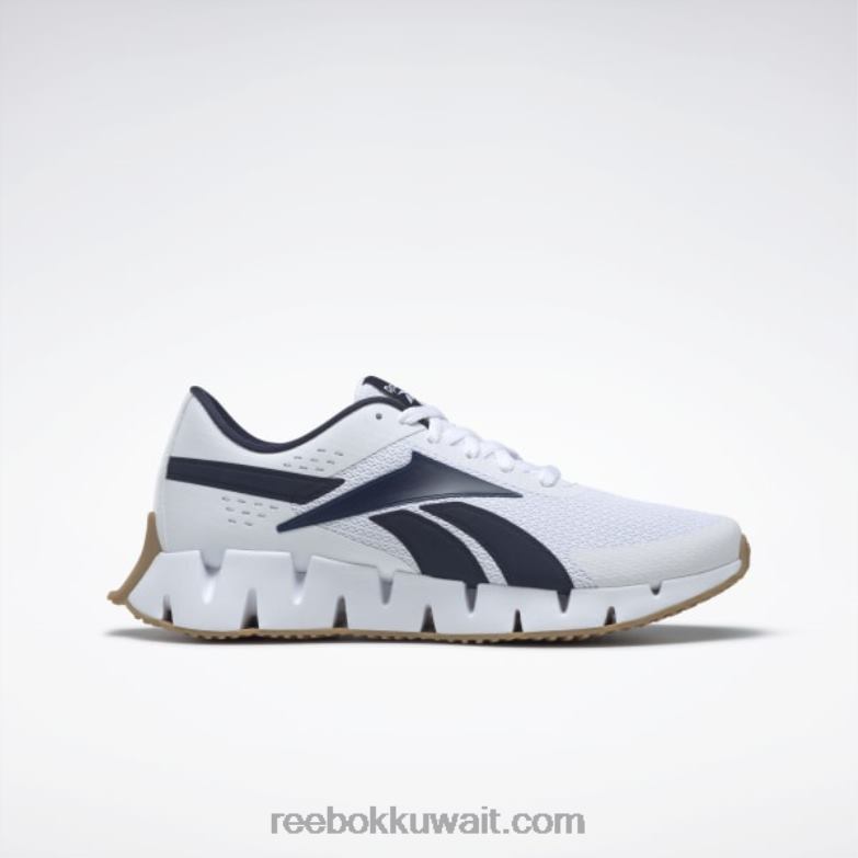 Ftwr أبيض / فيكتور كحلي / ريبوك مطاطي Gum-04 حذاء زيج ديناميكا 2 للرجال Reebok 0NZ0F1038
