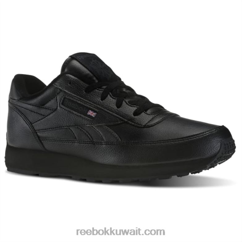 رجال أسود / دغ رمادي صلب عصر النهضة الكلاسيكي Reebok 0NZ0F1124