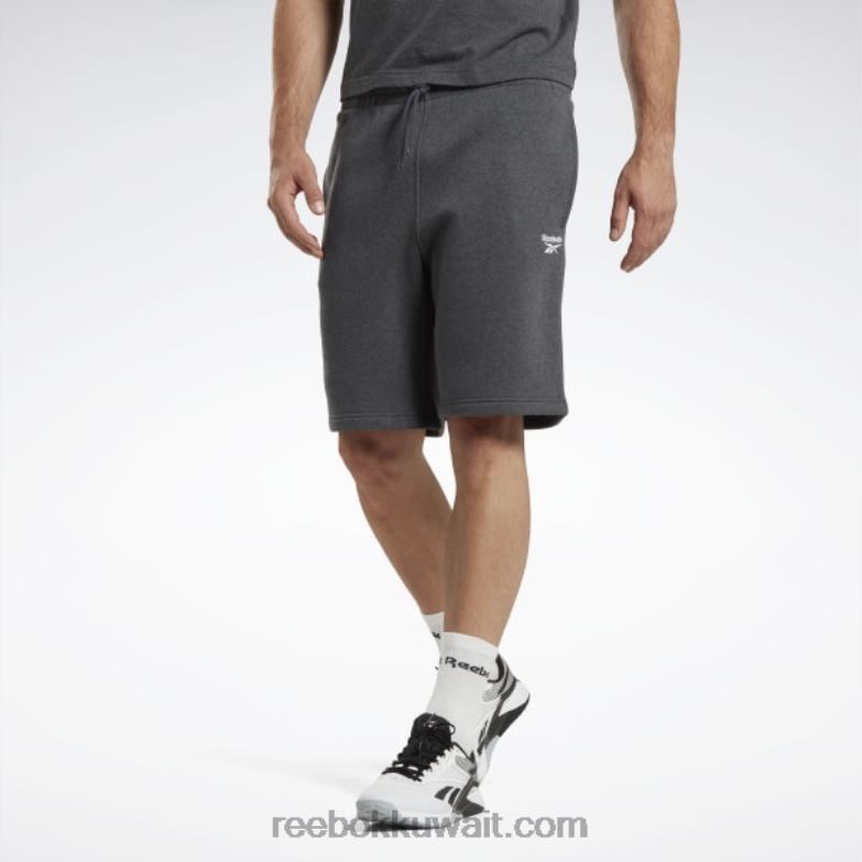 رجال هيذر رمادي غامق السراويل الصوف الهوية Reebok 0NZ0F1203