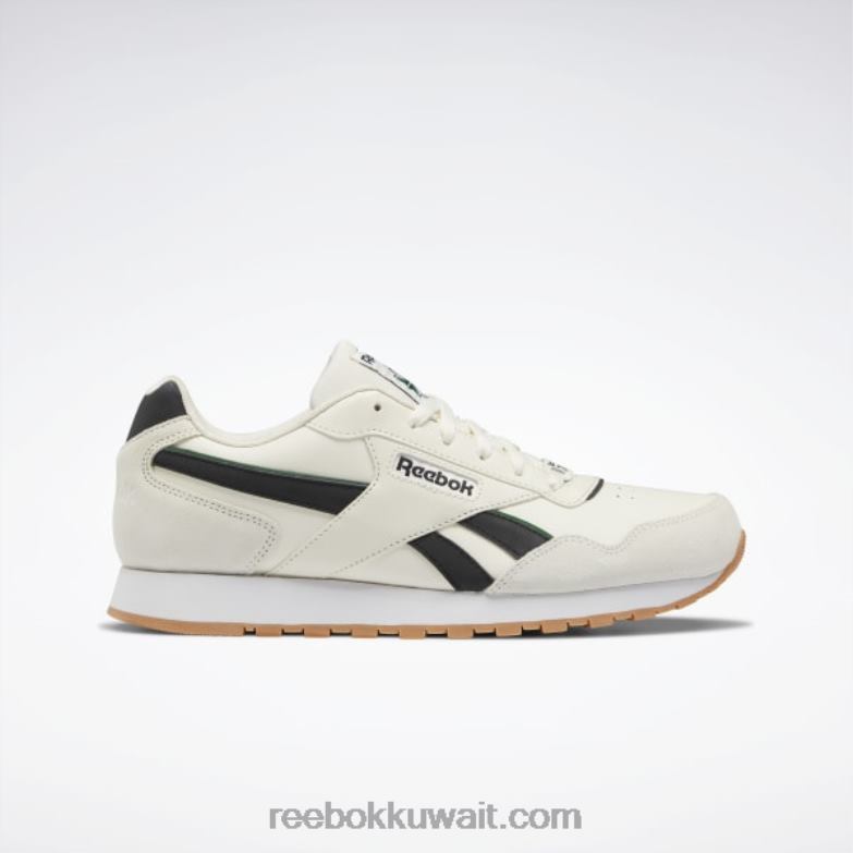 طباشير / غلين أخضر / أسود كلاسيك هارمان رن أحذية رجالية Reebok 0NZ0F1318