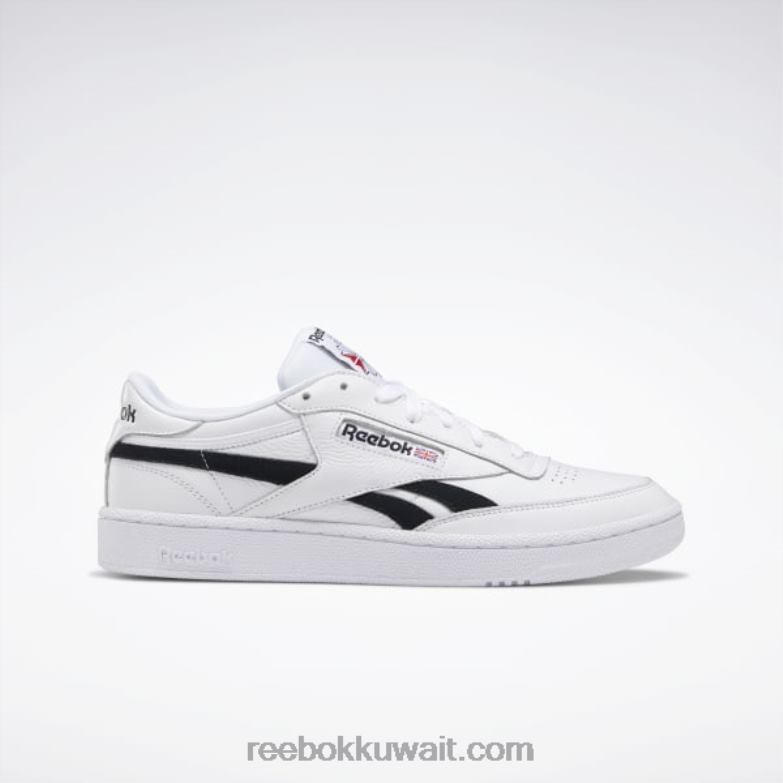 أبيض أسود أحذية الرجال الانتقام نادي ج Reebok 0NZ0F147