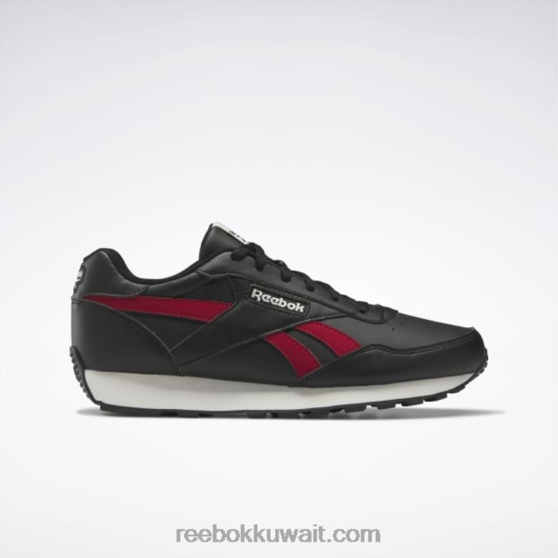 كور أسود / طباشير / أحمر فلاش الترجيع تشغيل الأحذية Reebok 0NZ0F251