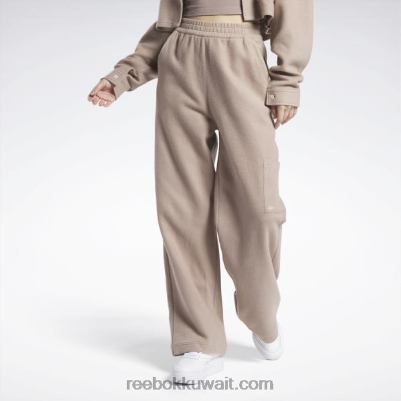 نحيف رمادي داكن سروال واسع الساق عكسي الصوف الكلاسيكي Reebok 0NZ0F259