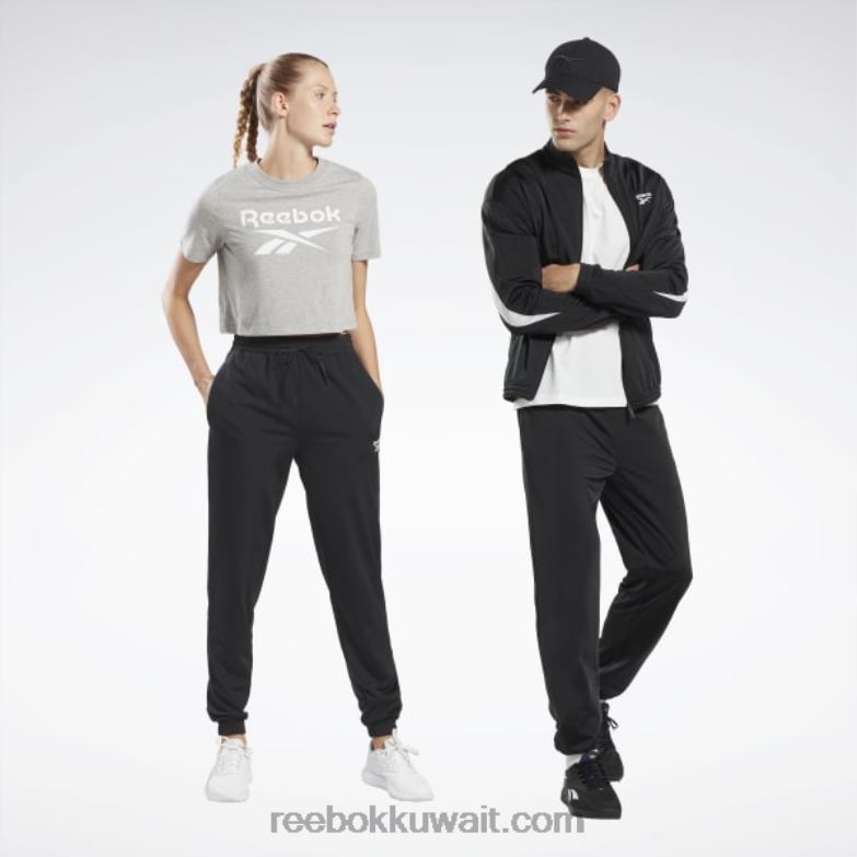أسود الليل هوية ناقلات متماسكة السراويل المسار Reebok 0NZ0F311
