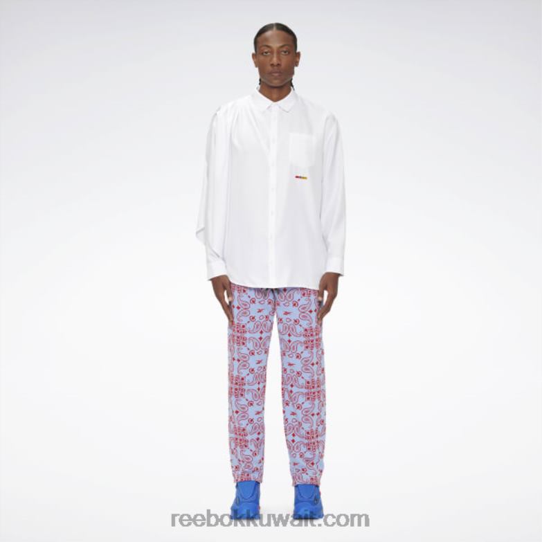 أبيض قميص باير موس مكشوف بأزرار Reebok 0NZ0F379